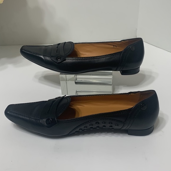 Tod's Leather Flats Driving Loafers black 5.5 - Picture 4 of 17